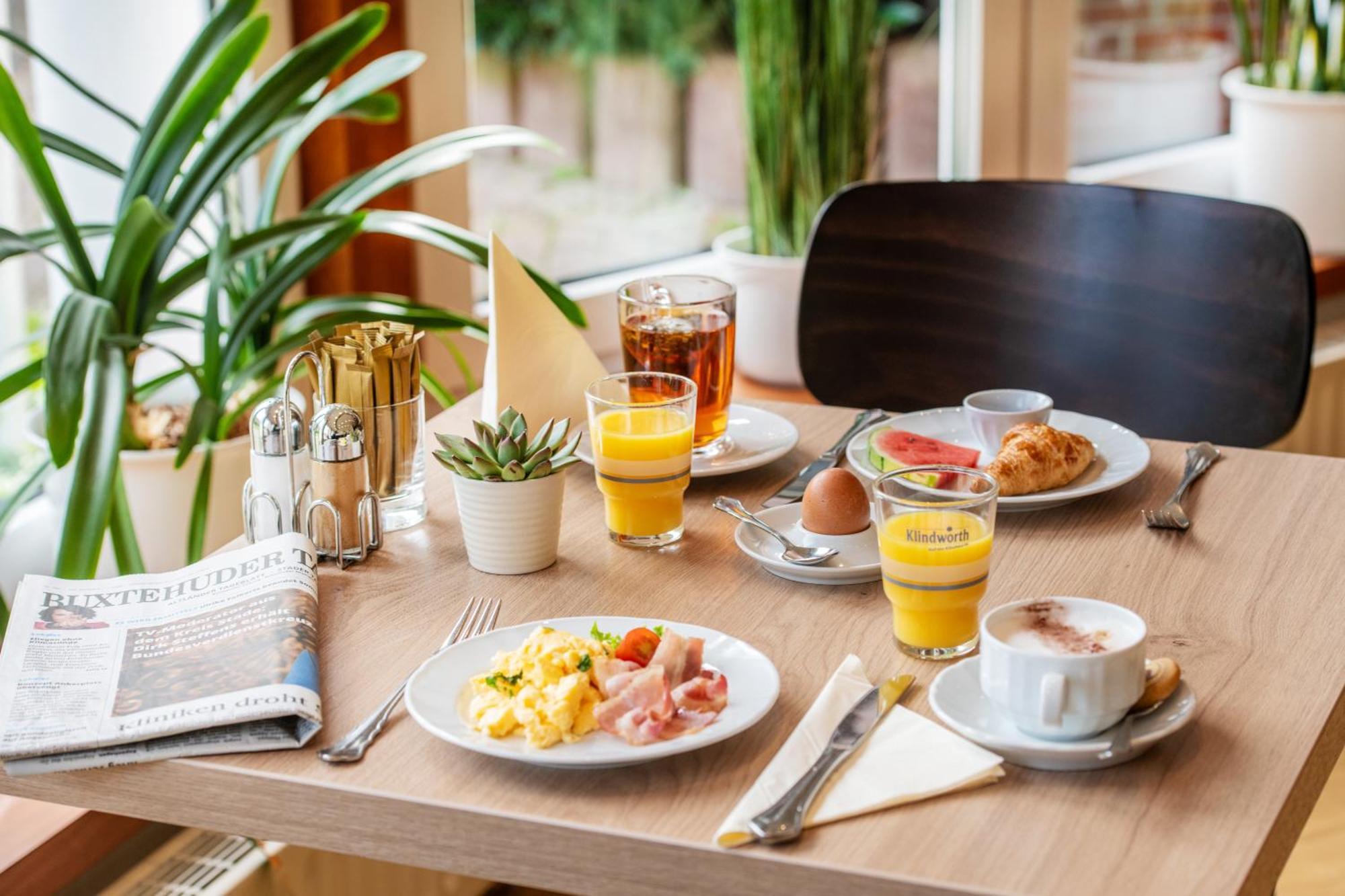 Landhotel Zur Eiche 布克斯泰胡德 外观 照片